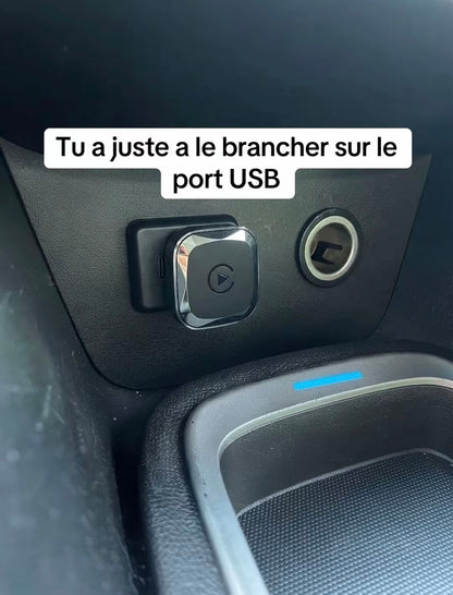 Adaptateur CarPlay & Android Auto sans fil